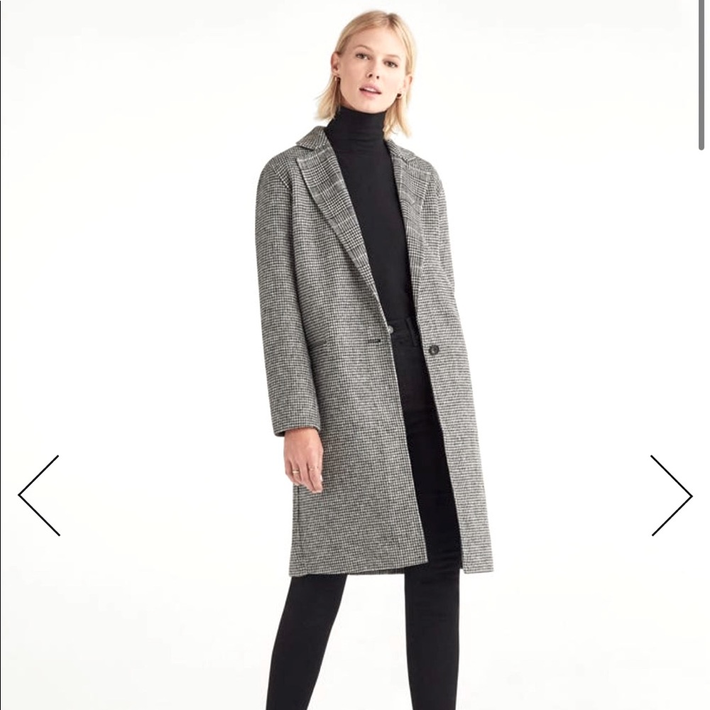 7 for All Mankind Houndstooth Coat
